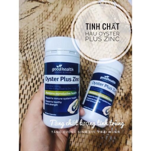 Tinh chất hàu né Oyster Plus ZinC 60 viên ( hàu cao) date mới nhất