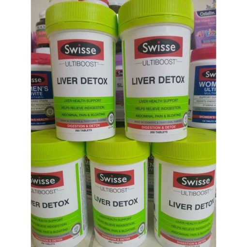 Thải Độc Gan Swisse Liver Detox Úc