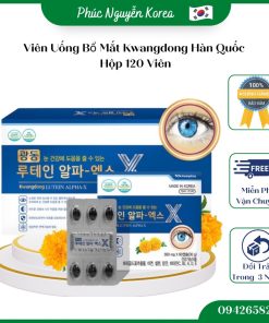 Viên Uống Bổ Mắt Kwangdong Hàn Quốc