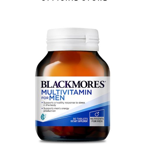 Vitamin Tổng Hợp Hỗ Trợ Sức Khỏe Nam Giới Blackmores Multivitamin For Men Lọ 50 Viên NTDT