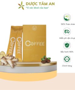 Cà phê gừng giảm cân Ginger Coffee  hộp 20 gói cam kết chính hãng Ginger Coffee