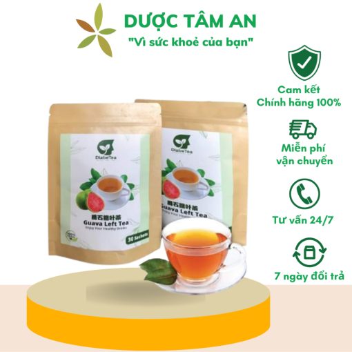 Trà Búp Ổi DiabeTea 60 gói dùng 1 tháng