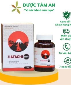 HATACHI Plus - Viên Uống Giúp Giảm Nguy Cơ Bạc Tóc Sớm - Alika