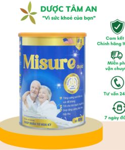 Sữa ngủ ngon Misure 850g - Sữa non nhập khẩu 100% từ Hoa Kỳ hỗ trợ mất ngủ mãn tính