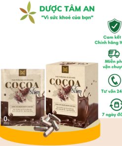 Giảm Cân Cocoa Slim Viên Uống Hỗ Trợ Giảm Cân Cấp Tốc