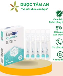 Ống uống LiveSpo Clausy - giúp cân bằng hệ vi sinh đường ruột