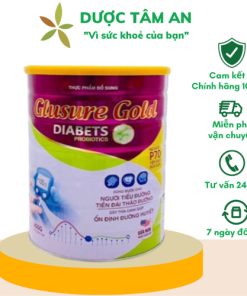 Sữa non tiểu đường Glusure Gold - Sữa dành cho người tiểu đường duy nhất có dây thìa canh