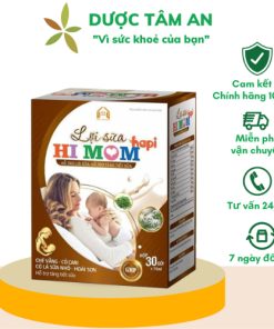 LỢI SỮA HI MOM (HIMOM) hộp 30 gói  Giúp Nhiều Sữa