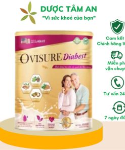 Sữa hạt tiểu đường Ovisure Diabest lon 650g chính hãng date mới Weilaiya
