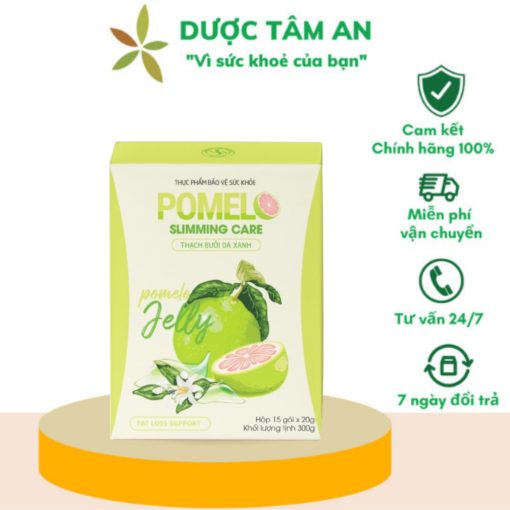 Thạch Bưởi Giảm Cân Slimming Care Pomelo - 1 hộp 15 gói