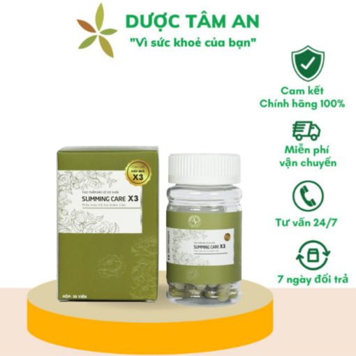 Trà Giảm Cân Slimming Care X3 Chính Hãng