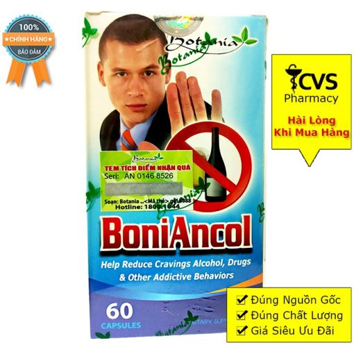 Viên Uống BoniAncol Giải Pháp Cho Người Cai Rượu Bia