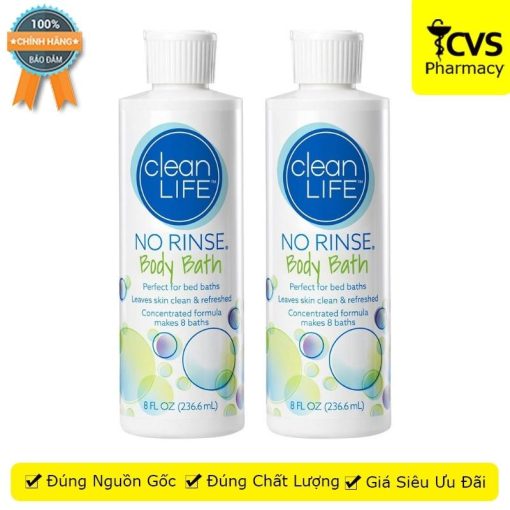 Sữa Tắm Khô NoRinse Body Bath - No Rinse (Mẫu Mới) CVSpharmacy