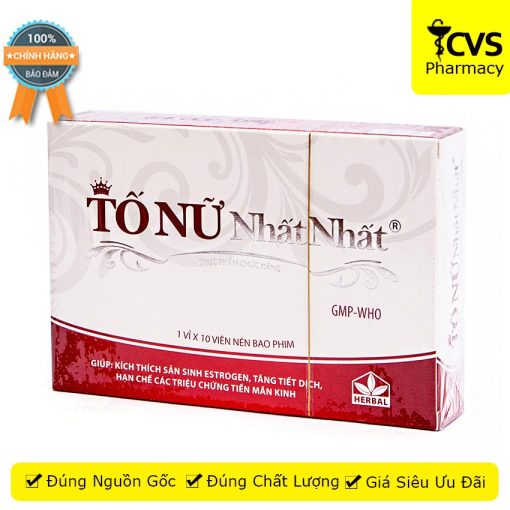 Tố Nữ Nhất Nhất - uống hỗ trợ cải thiện tiền mãn kinh - cvspharmacy