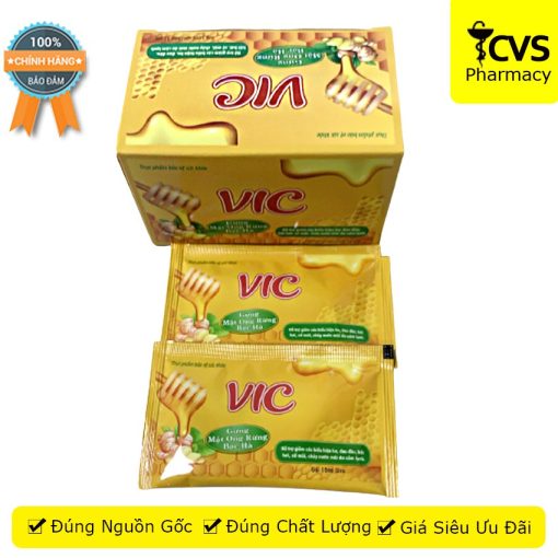 Siro VIC (Hộp 12 gói) -Giúp giảm ho