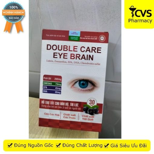 Viên Uống Double Care Eye Brain giúp tăng cường não bộ