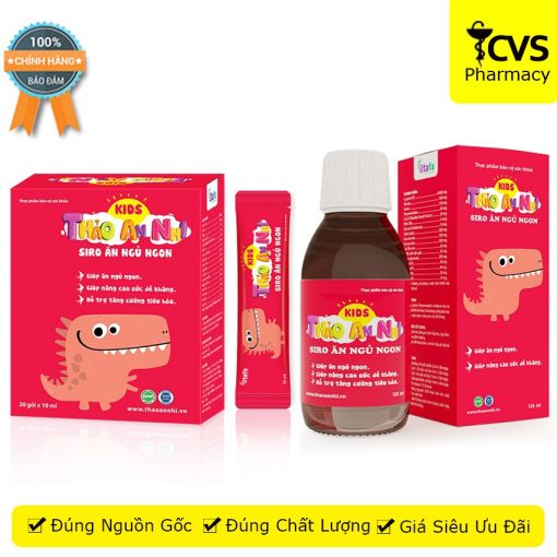 THẢO AN NHI Siro ăn ngủ ngon - Giải pháp toàn diện dành cho trẻ biếng ăn và ngủ kém - cvspharmacy