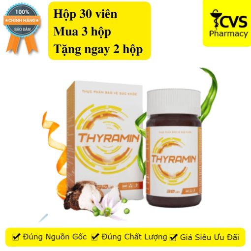 Thyramin hỗ trợ cung cấp iod cho cơ thể