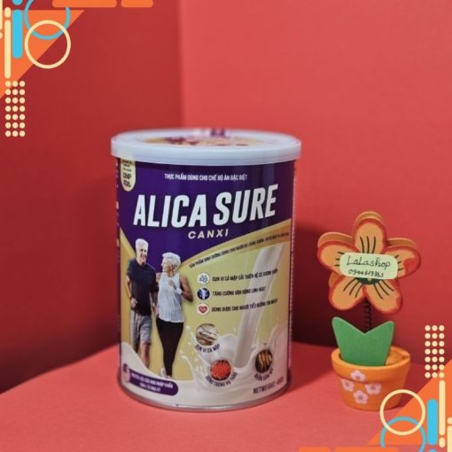 Sữa Non Alica Sure Cải Thiện Tình Trạng Đau Nhức Xương Khớp - Hộp 850g - HTshop