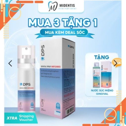 Xịt răng DPS Anticaries lọ 35ml