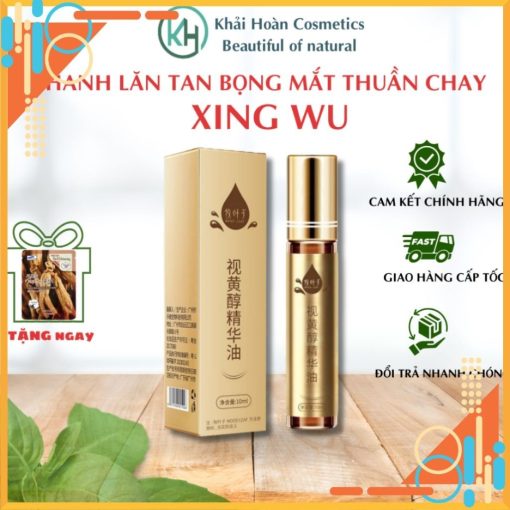 Thanh lăn tan bọng mắt XING WU - thanh lăn thuần chay mờ nếp nhăn