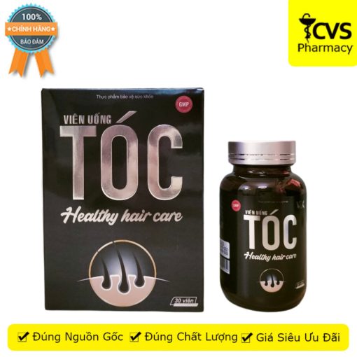 Viên Uống Tóc Healthy Hair Care giúp tóc chắc khoẻ giảm gãy rụng