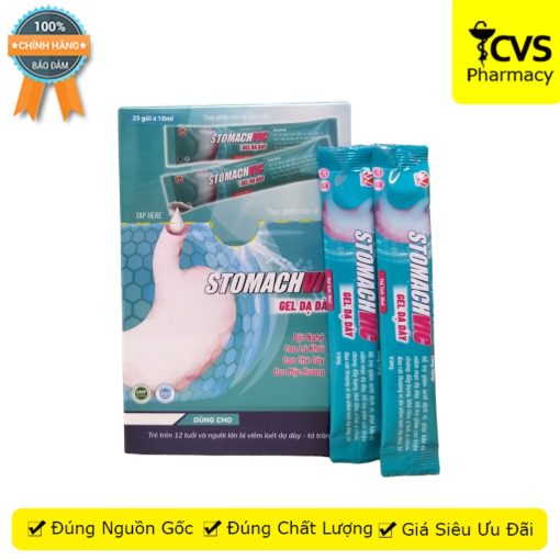 STOMACHVIC Gel Dạ Dày - Hỗ trợ giảm acid dịch vị