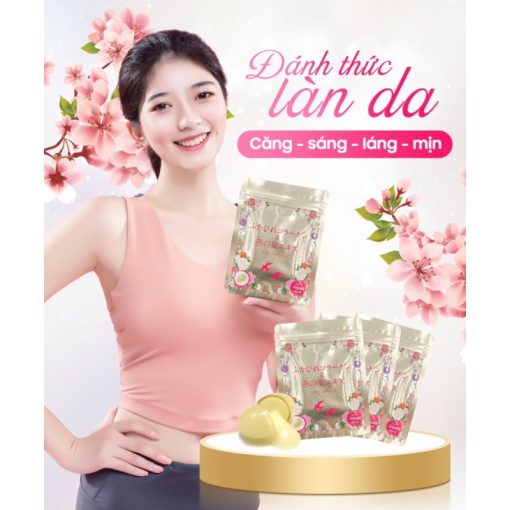 Viên uống Collagen Yến Tươi Dưỡng Trắng Da Mờ Thâm Nám