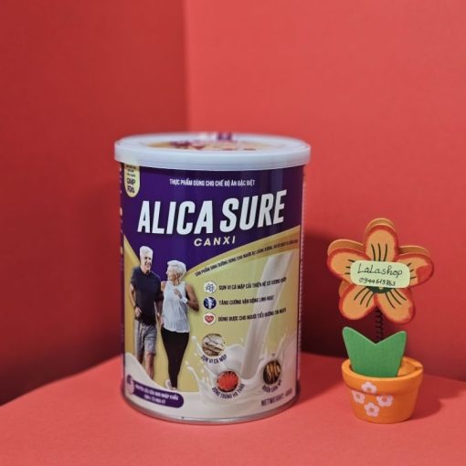 Sữa Non Alica Sure Cải Thiện Tình Trạng Đau Nhức Xương Khớp - Hộp 850g - Liulyshop