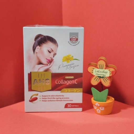 Viên Uống Nâng Cơ Collagen AH8 Cải Thiện Tình Trạng Thâm Nám - Hộp 30 viên - Liulyshop