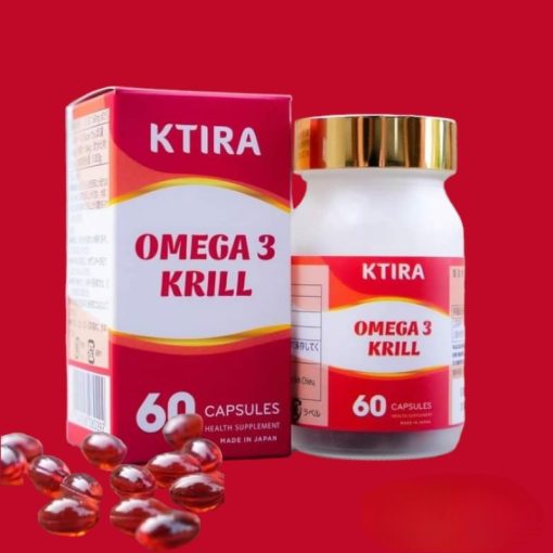 Viên Uống Ktira Omega 3 Krill Hỗ trợ cải thiện tim mạch