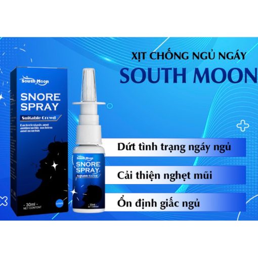 Xịt South Moon Cải Thiện Tình Trạng Ngủ Ngáy