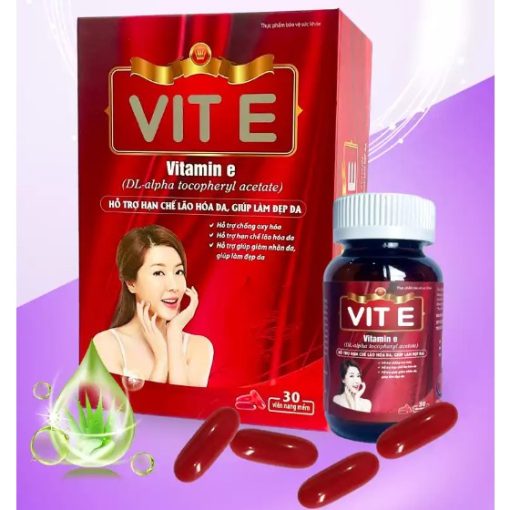 Viên Uống Trắng Da Vit E