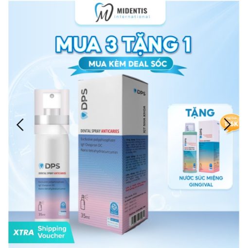 Xịt răng DPS Anticaries lọ 35ml