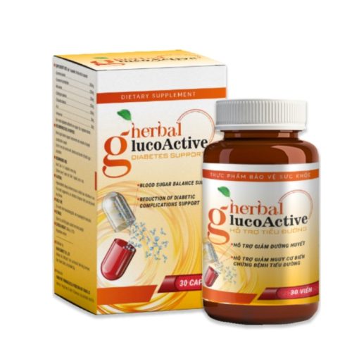 Viên uống Herbal Gluco Active