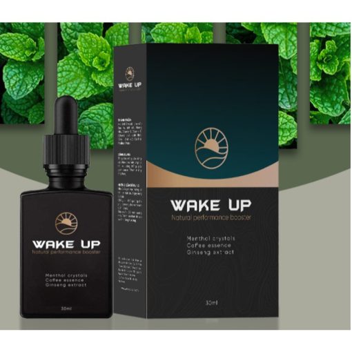 WAKE UP Natural Performance Booster đánh thức sư tỉnh táo - 30ml  - Liulyshop