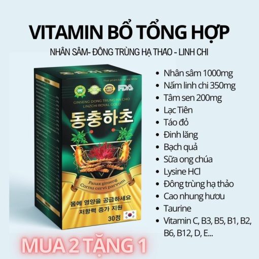 Vitamin Tổng hợp Nhân sâm