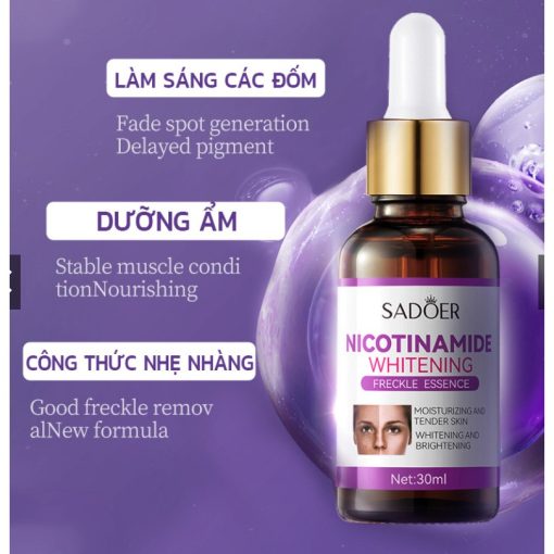 Tinh chất mờ nám sáng da SADOER - Serum SADOER dưỡng trắng da