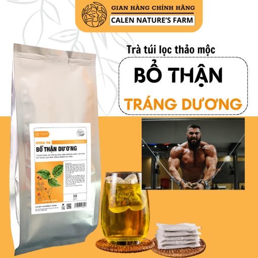 Trà bổ thận dương Calen Nature's Farm - Túi 30 gói - Lalashop